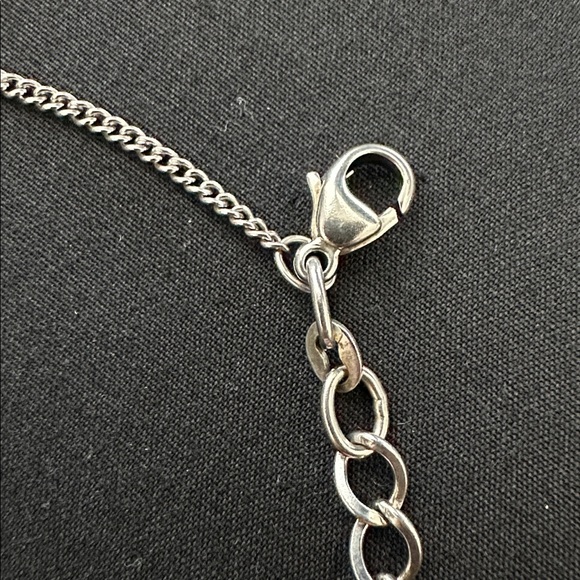 James Avery Forged Link Sterling Silver Charm Bracelet - Picture 4 of 6